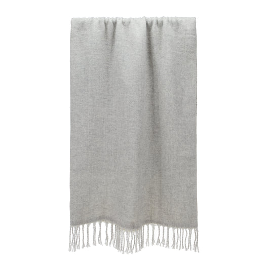 Society Home Lunar Throw Grey 180x130x1cm