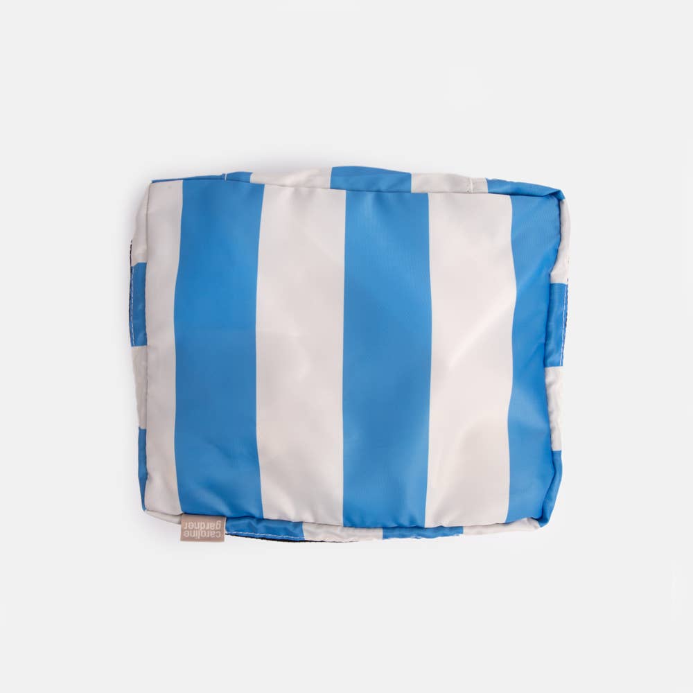 Abstract Botanical/Stripe Set Of 3 Packing Cubes