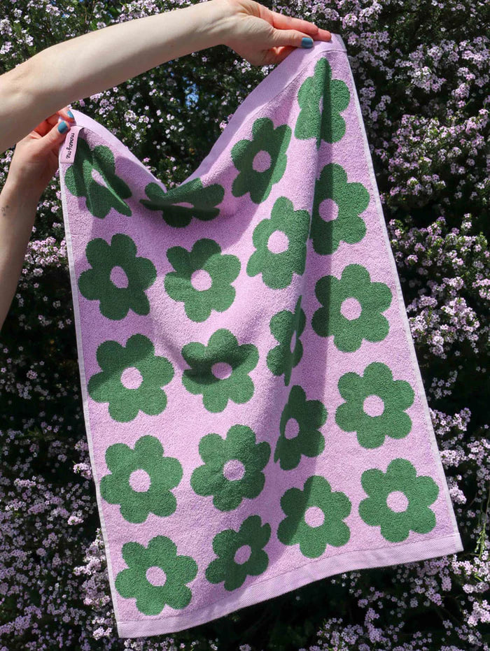 Mosey Me - Flowerbed Hand Towel