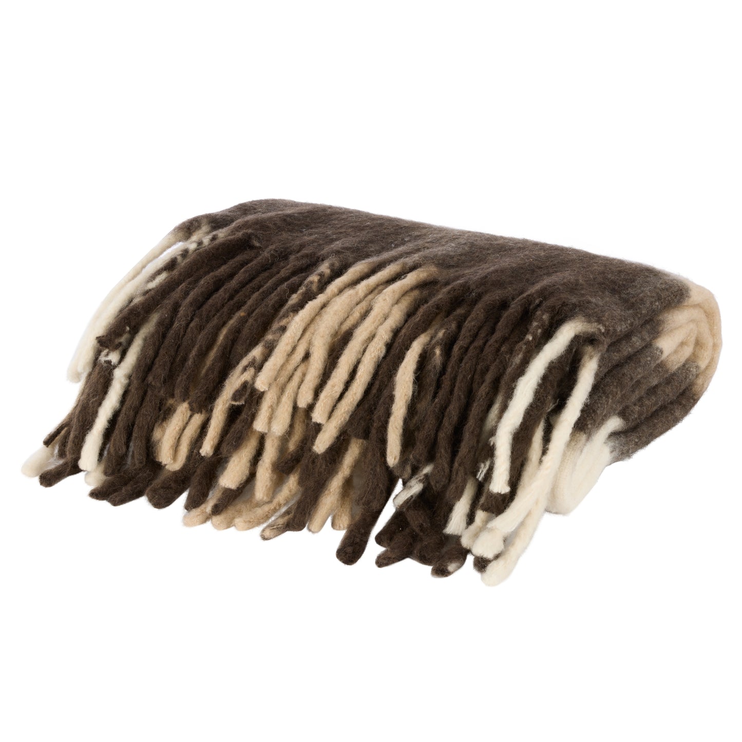 Amalfi Morgan Wool Blend Woven Throw Multi-Coloured 130x180x1cm