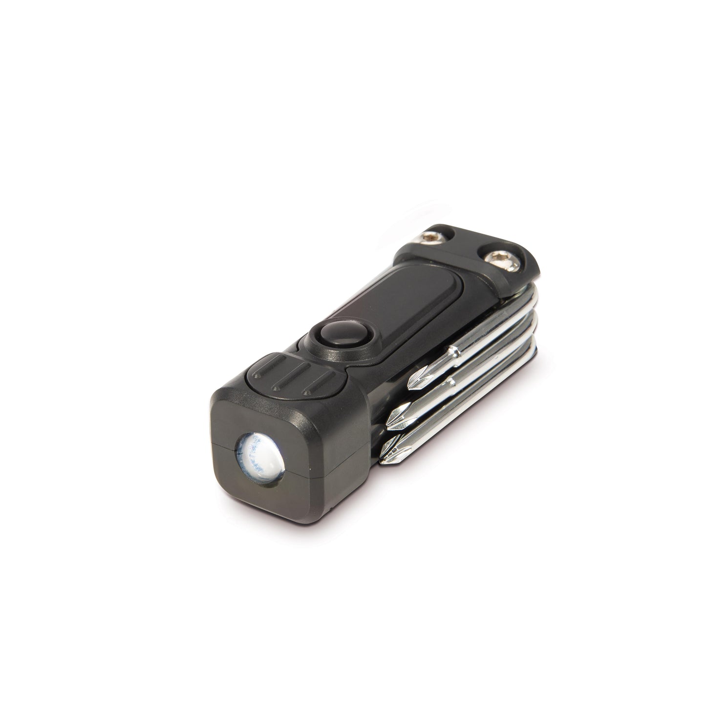 Maverick 8-in-1 Pocket Torch Tool CDU 12pcs Black 3.3x2.8x8.2cm