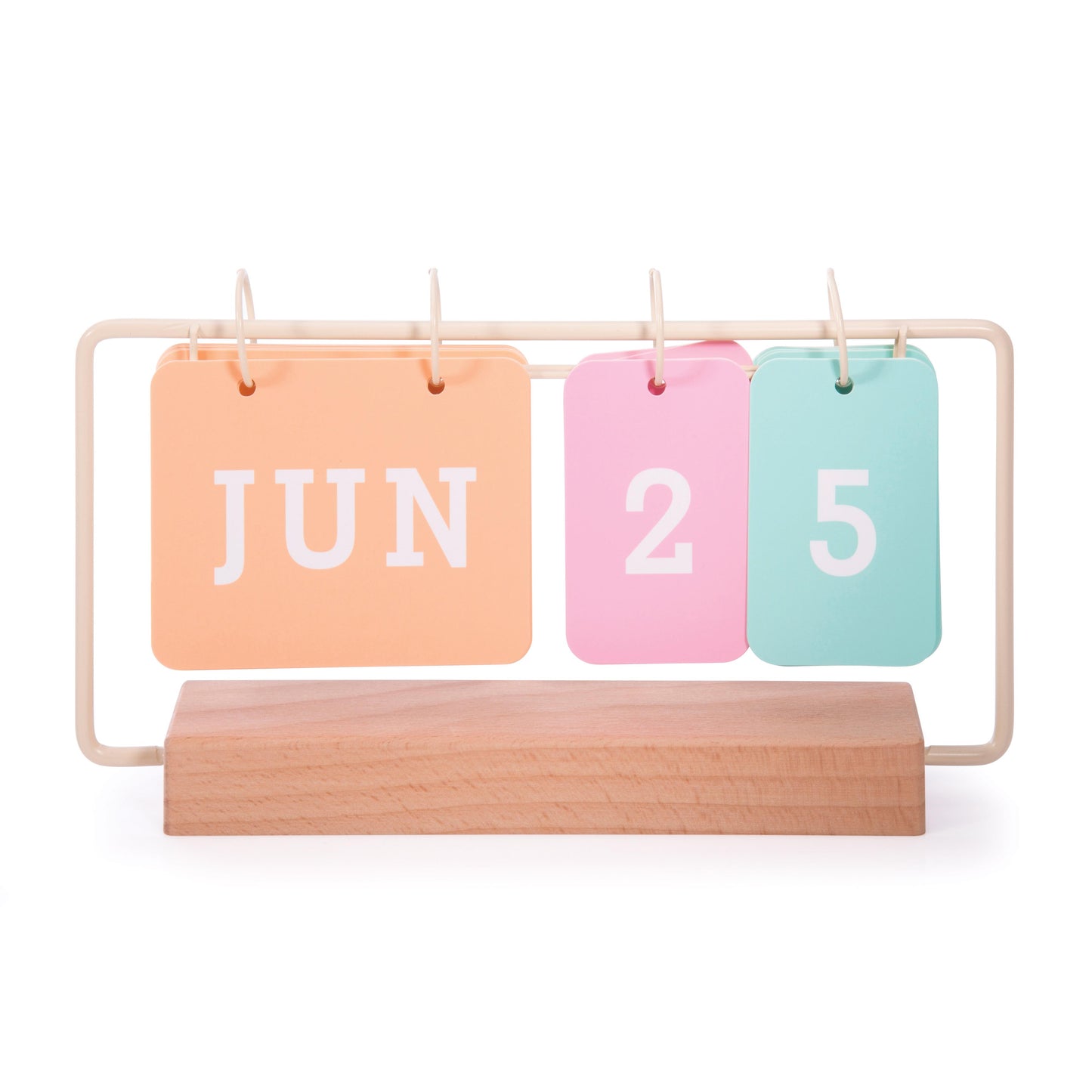 Happy Mondays Desktop Calendar 25x3.1x14cm