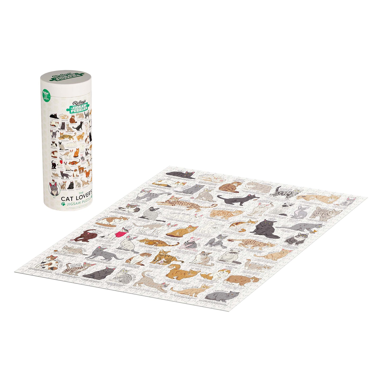 Ridleys Cat Lover's 1000 Piece Jigsaw Puzzle