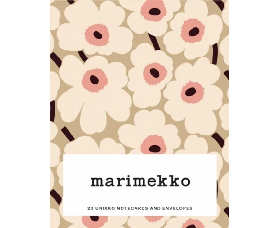 Marimekko Notes 20 Unikko Notecards & Envelopes