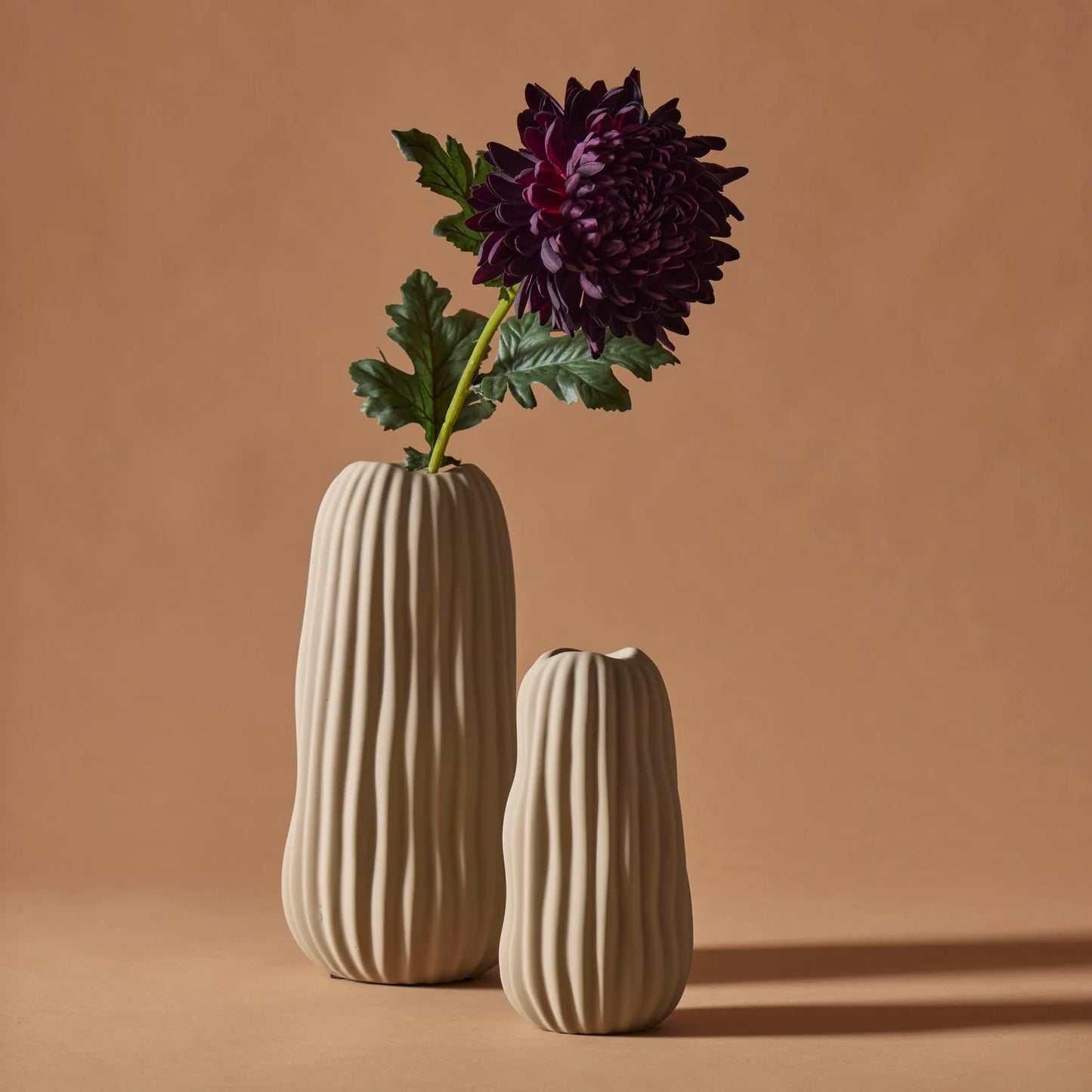 Rogue Lyra Vase Beige