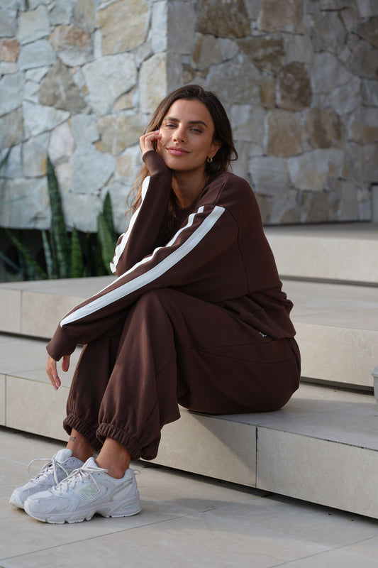 Sasha Sporty Slouchy Crew