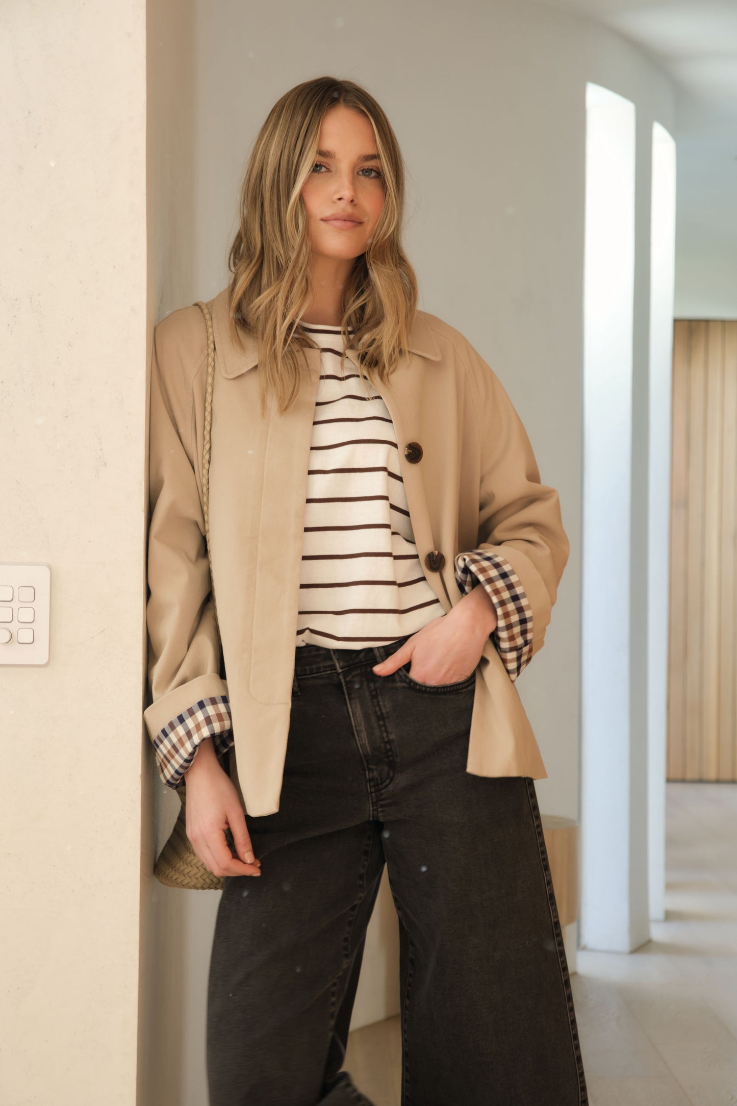 Pia Coat sand