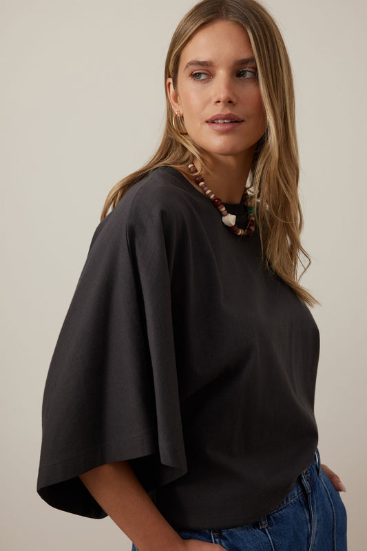 Lucy Relaxed Sleeve Tee