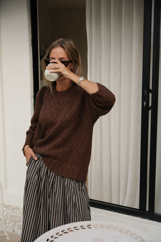 Sage Chunky Knit
