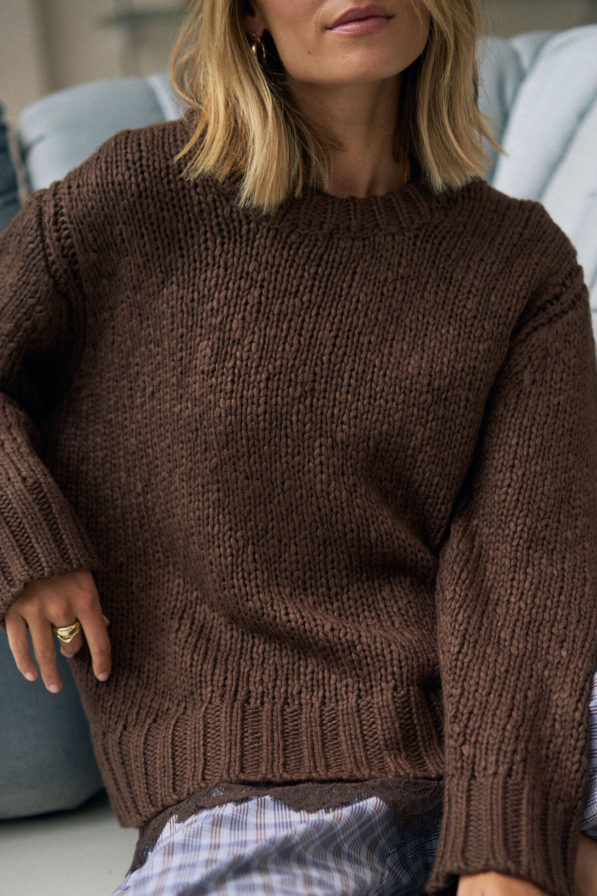 Sage Chunky Knit