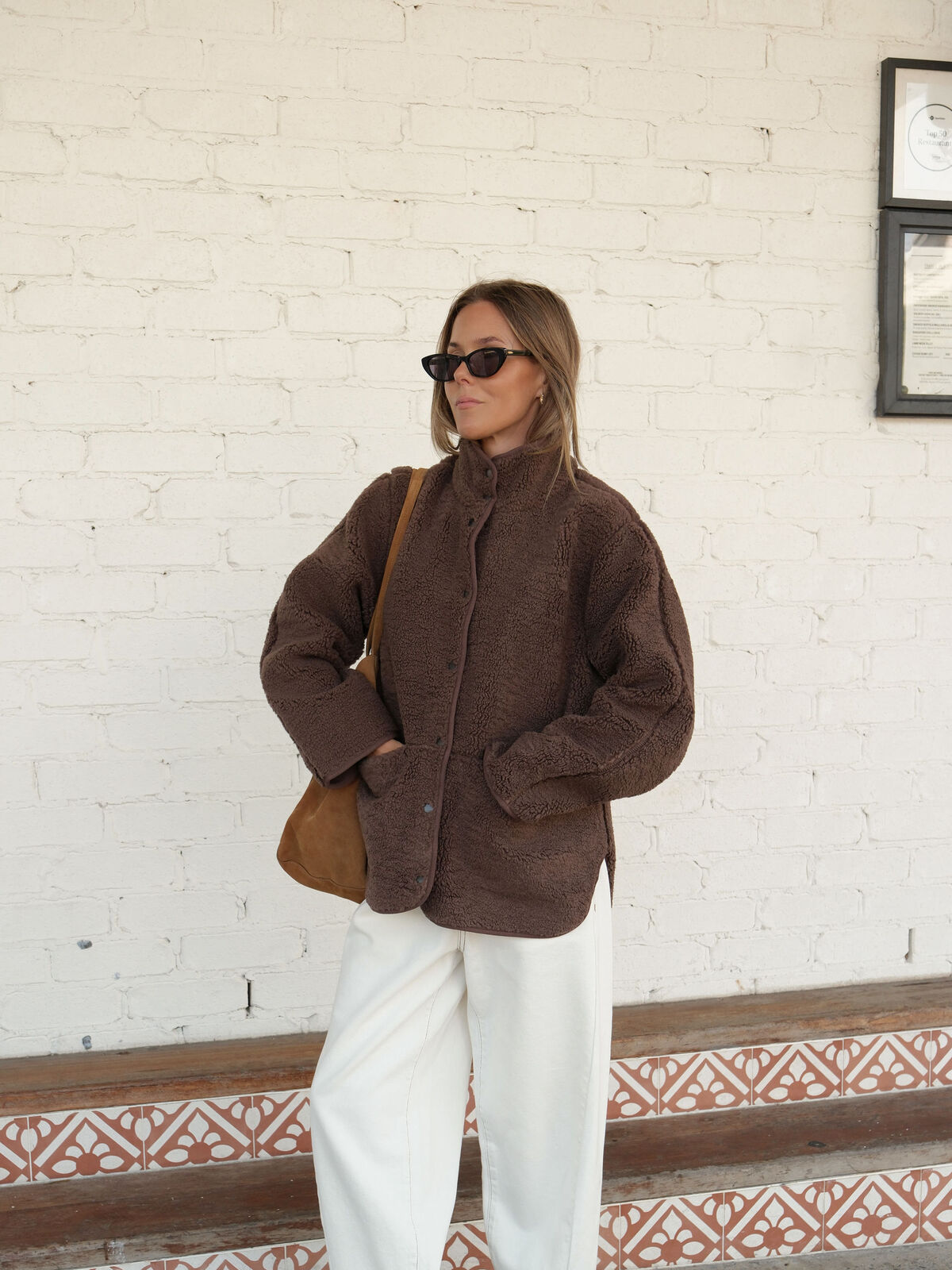 Teddy Jacket - Brown