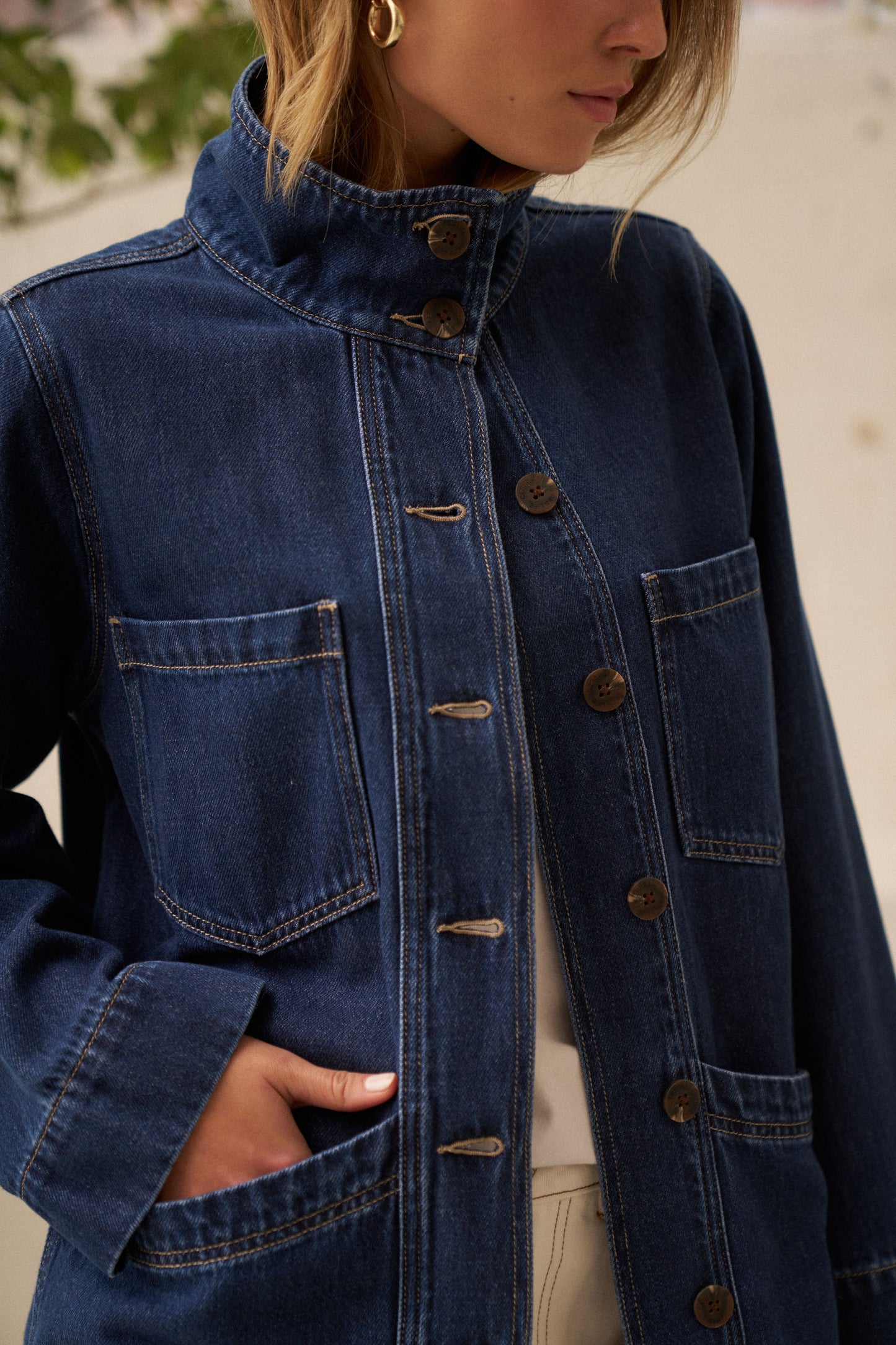 Tilda Funnel Neck