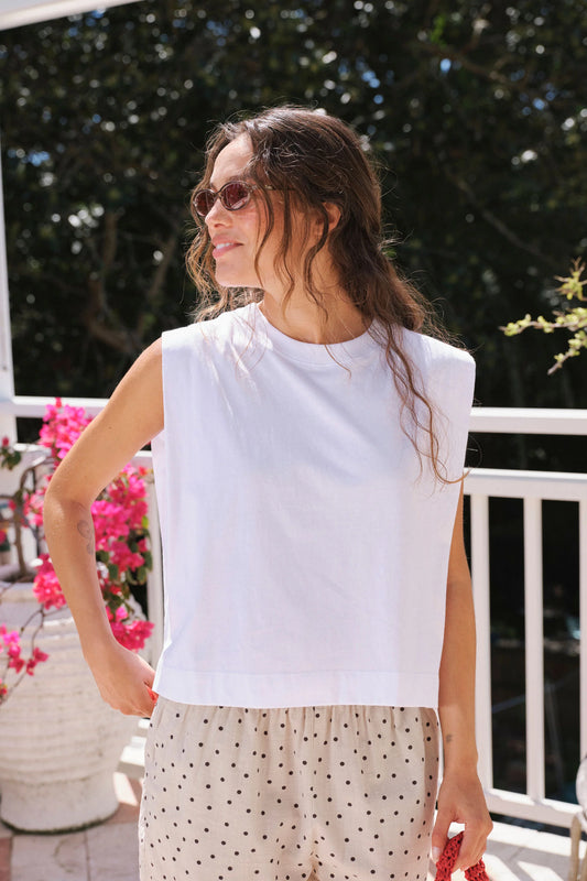 Frankie Tank - white