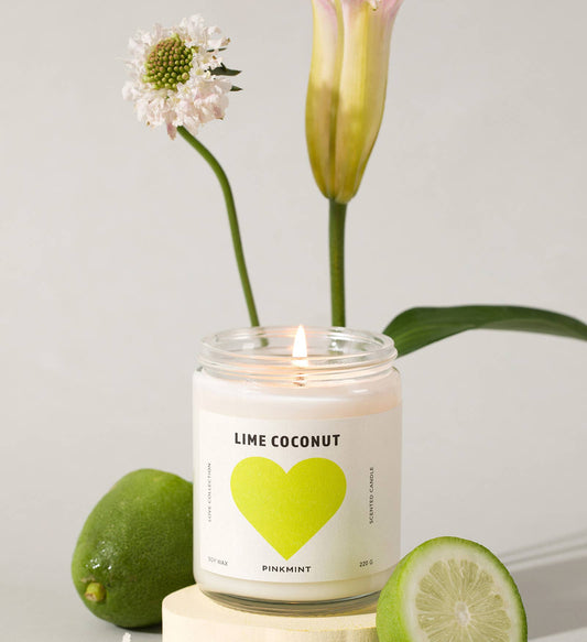 Lime Coconut Soy Candle