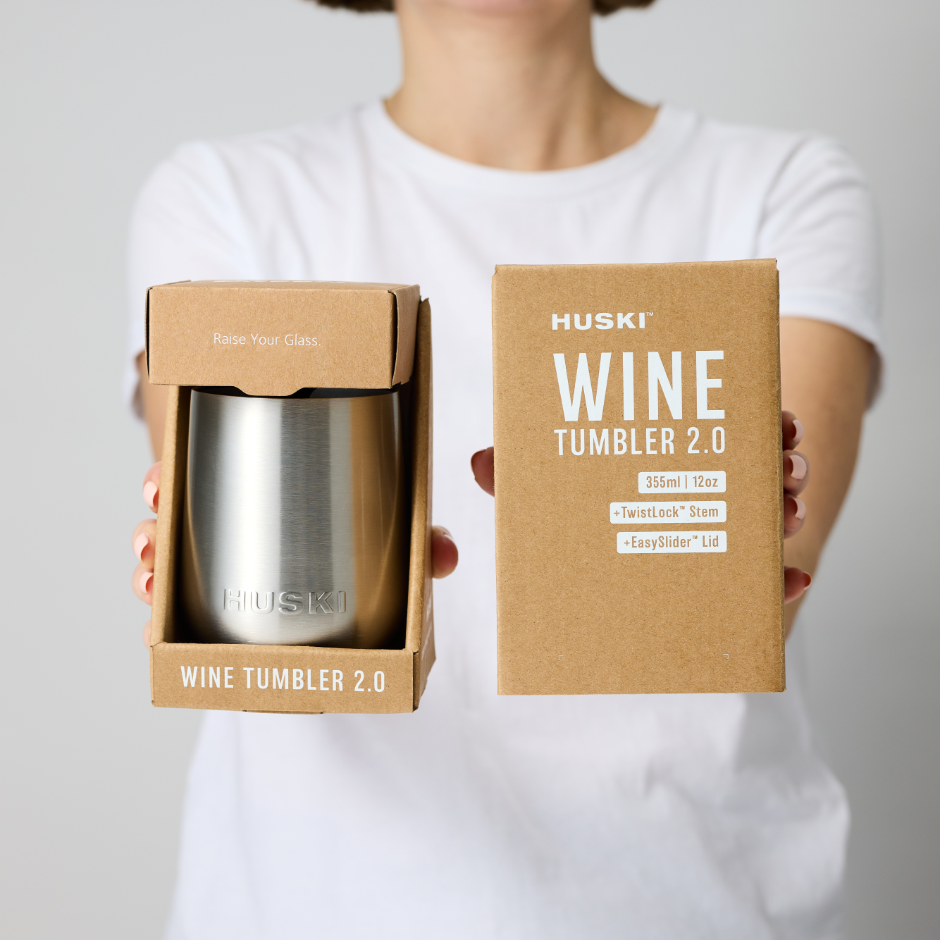 Huski Wine Tumbler 2.0 - Turquoise (Limited Release)