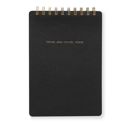 LH Agenda Notepad - Black (Dot-lined) - Persistence