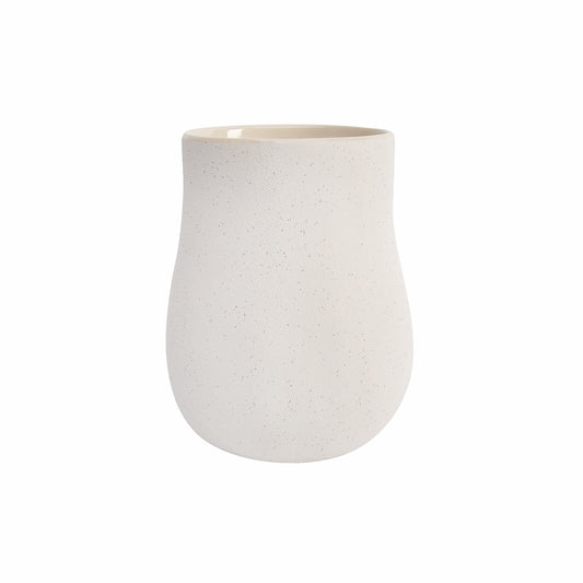 Maelynn Vase - White