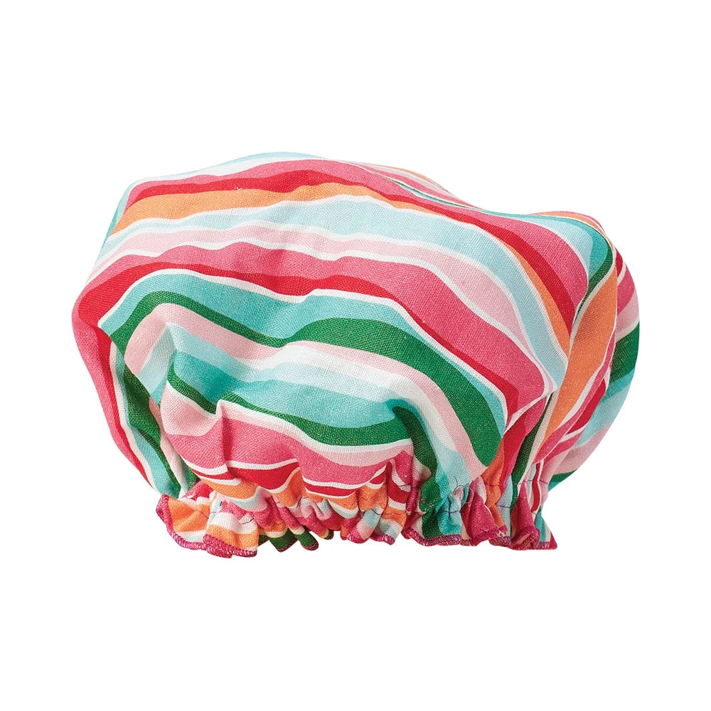 Linen cotton Shower Cap