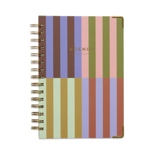 Undated Perpetual Planner - Bold Stripe