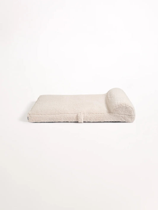 Faux Fur Pet Bed - Marshmallow Small