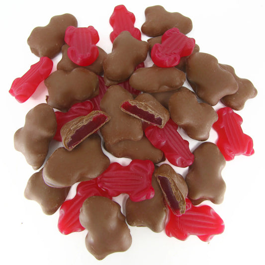 Chocolate covered frogs