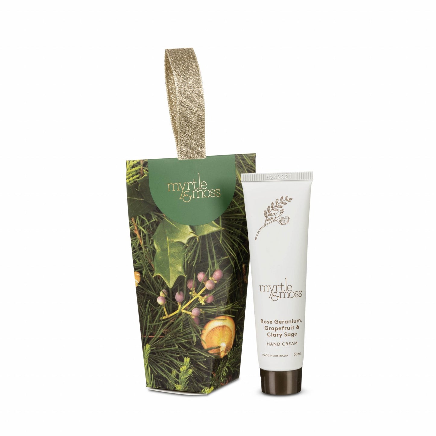 Myrtle & Moss Mini Hand cream Ornament