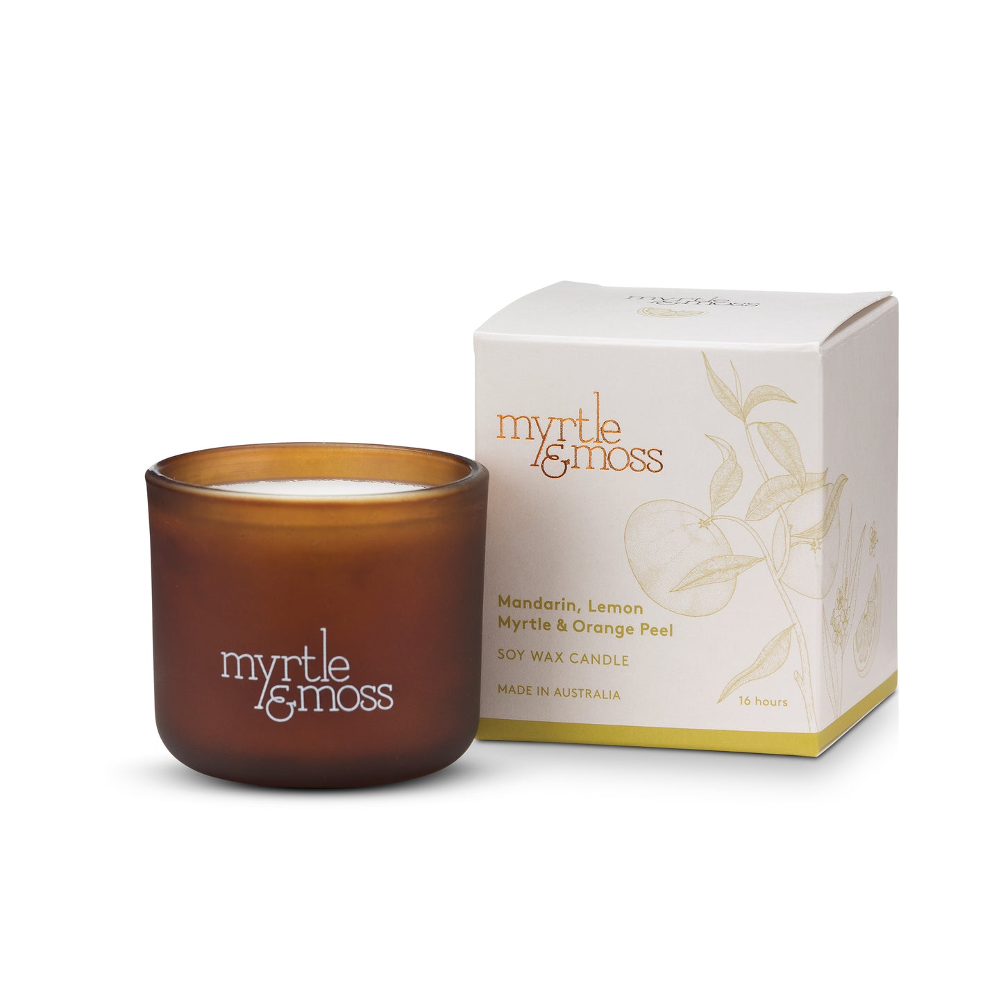 Soy Wax Candle Myrtle and Moss 16h