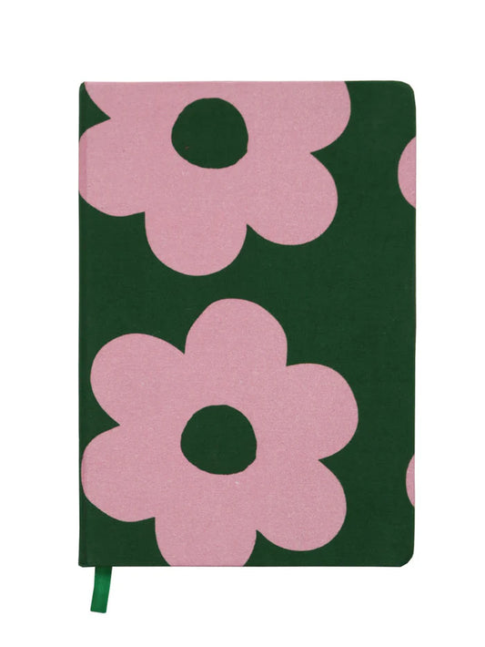 Flowerbed A5 notebook