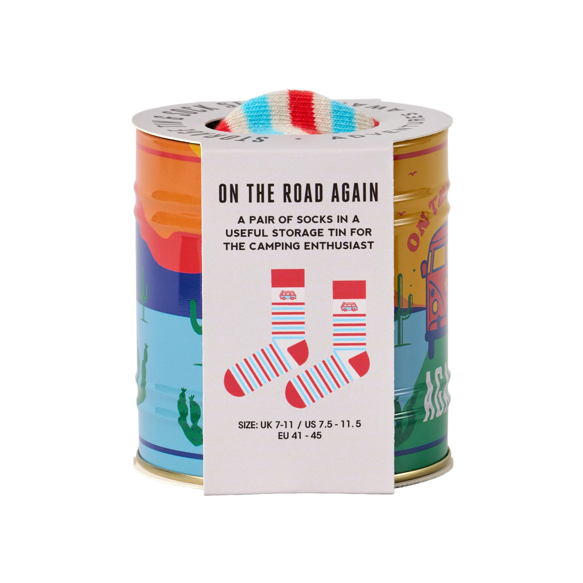 Socks in a can