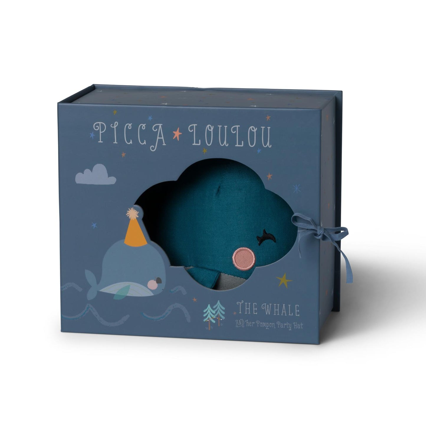 Whale in gift box (21 cm)