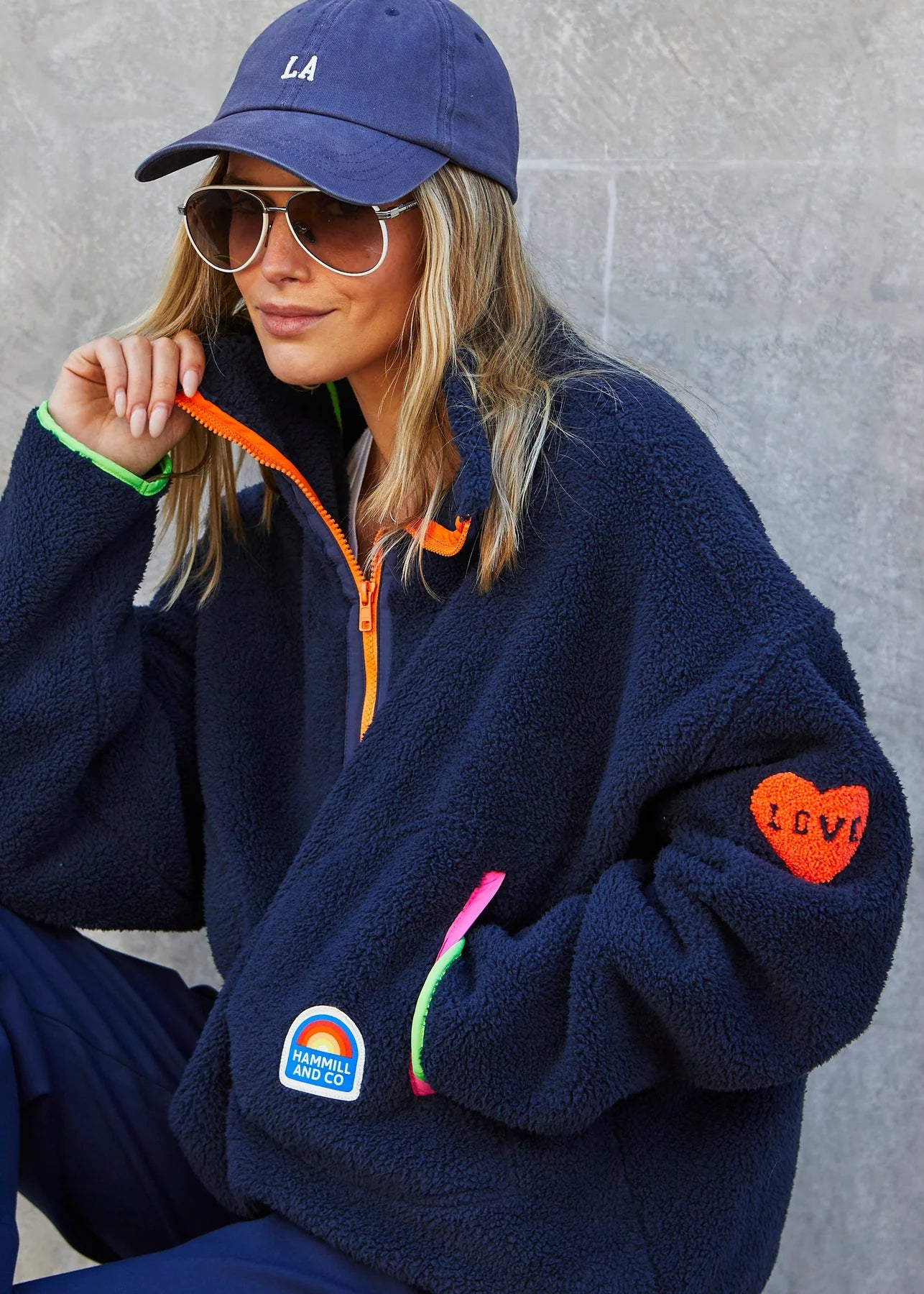 Adventure Polar fleece - navy
