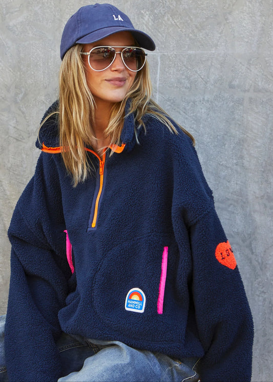 Adventure Polar fleece - navy