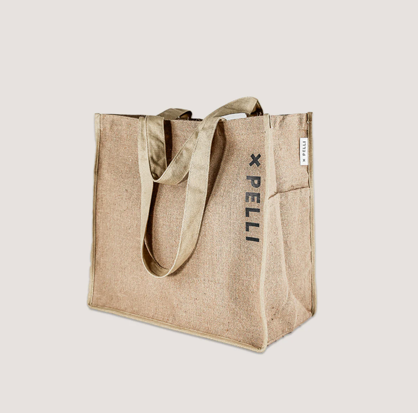 Think Big Large Jute Shopping Bag