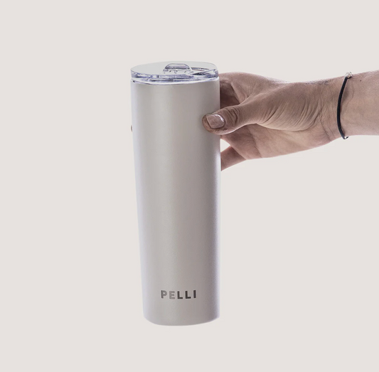 Pelli Daily Grind Reusable Coffee Cup - Sand