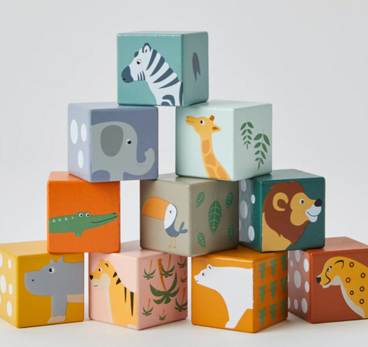 Zookabee wooden animal blocks