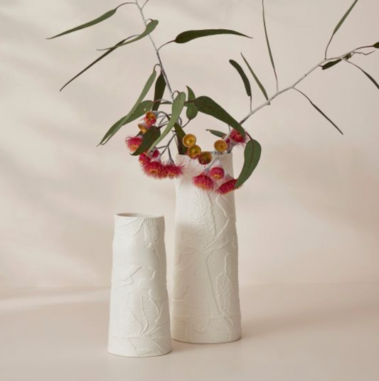 Banksia Tall Vase Large (white or cream)