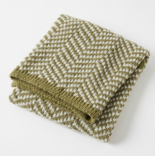 Sienna Wool Blend Baby Blank Olive