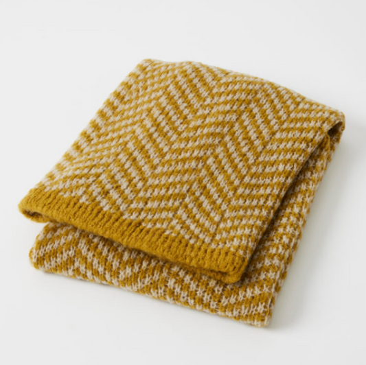 Sienna Wool Blend Baby Blank Mustard