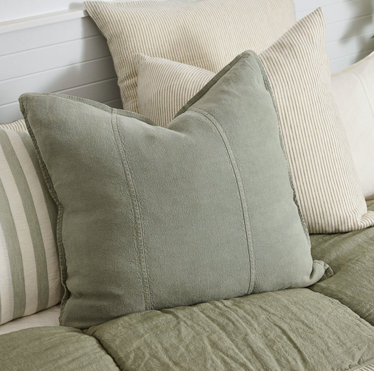 Luca® Linen Cushion Pistachio 50x50cm