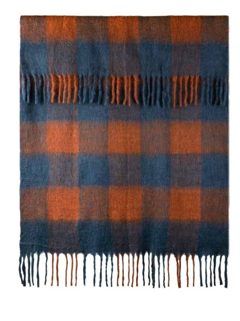 Academy Lincoln Mohair Throw