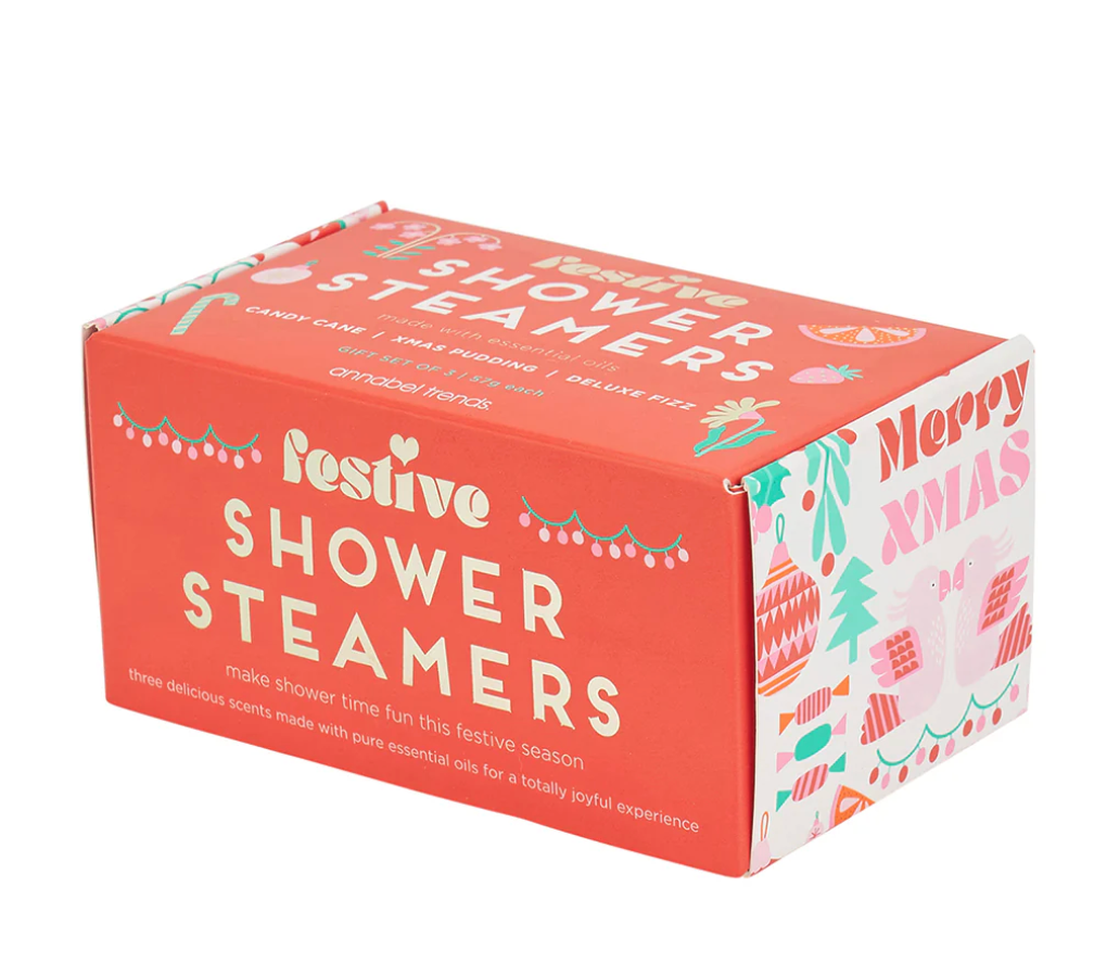 Annabel Trends Festive Shower Steamers Pack of 3