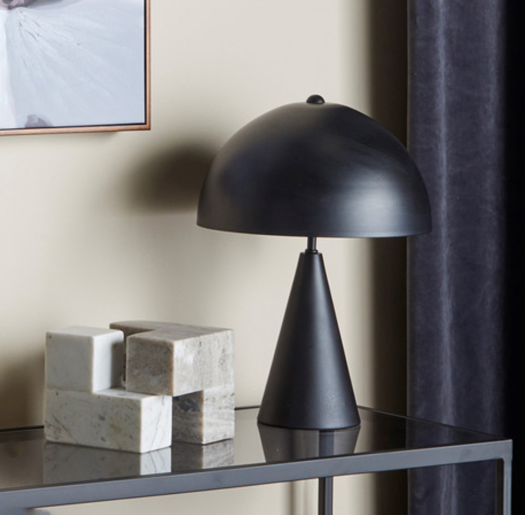 Amalfi Empire Table Lamp Pistachio and Black