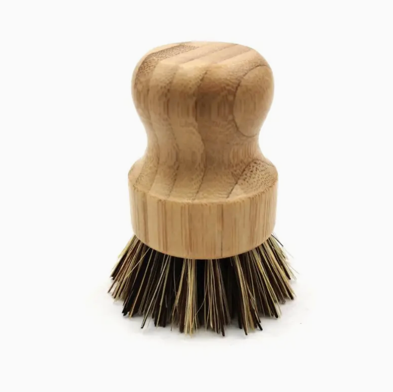 Bamboo Handle Dish Scrub Brush