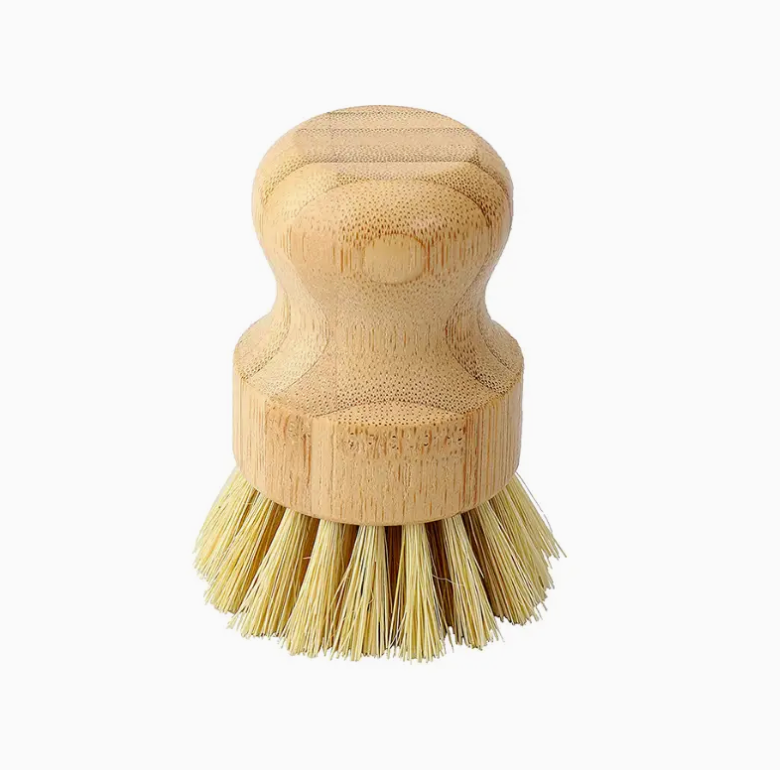 Bamboo Handle Dish Scrub Brush