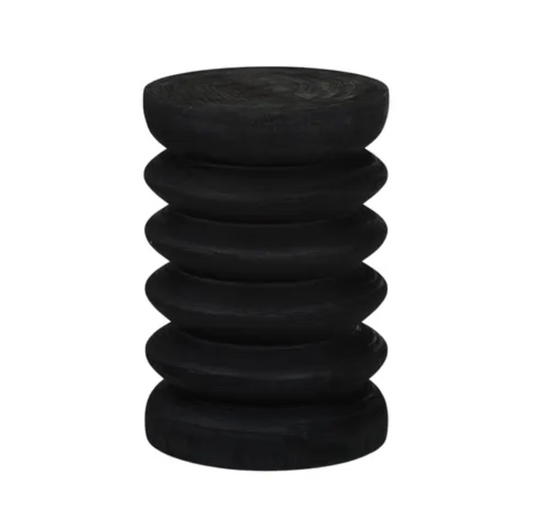 Jagger Wooden Stool 31x45cm Black