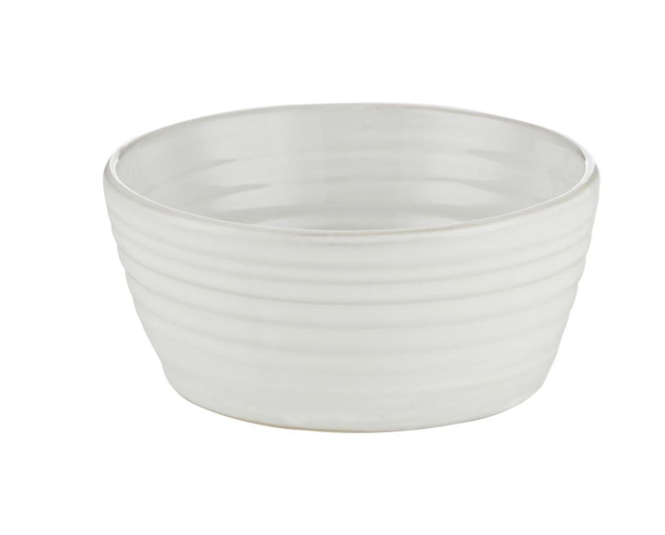 Amalfi Somerset Large Milky Glaze Bowl White