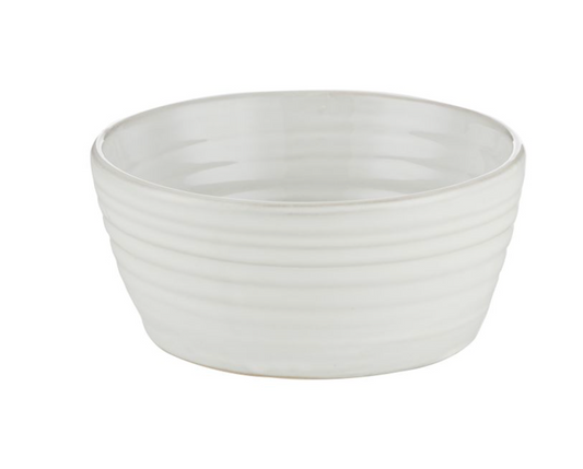 Amalfi Somerset Large Milky Glaze Bowl White