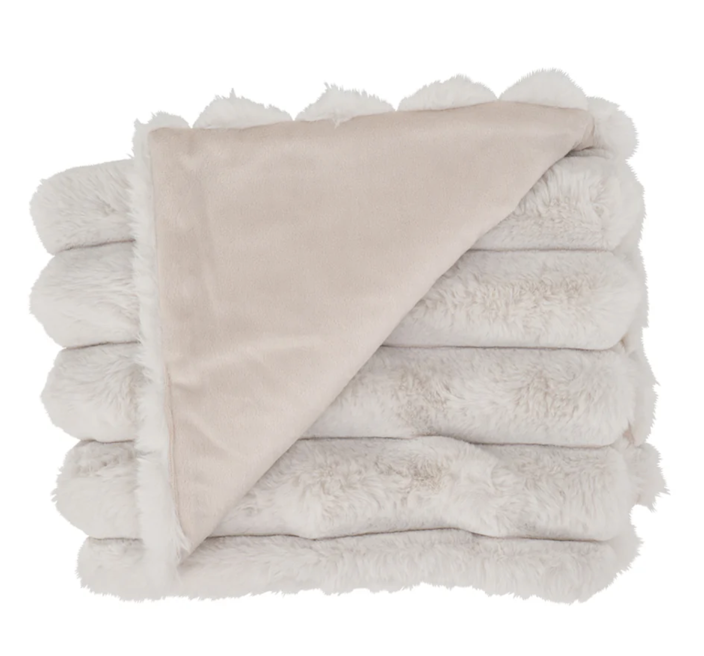 Baby Throw - Ribbed Fur