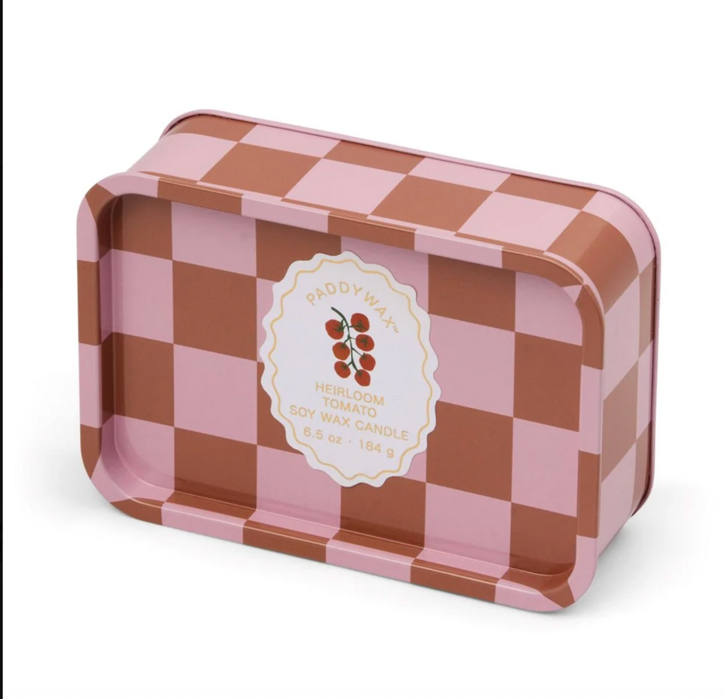 6oz Printed Tin Candle