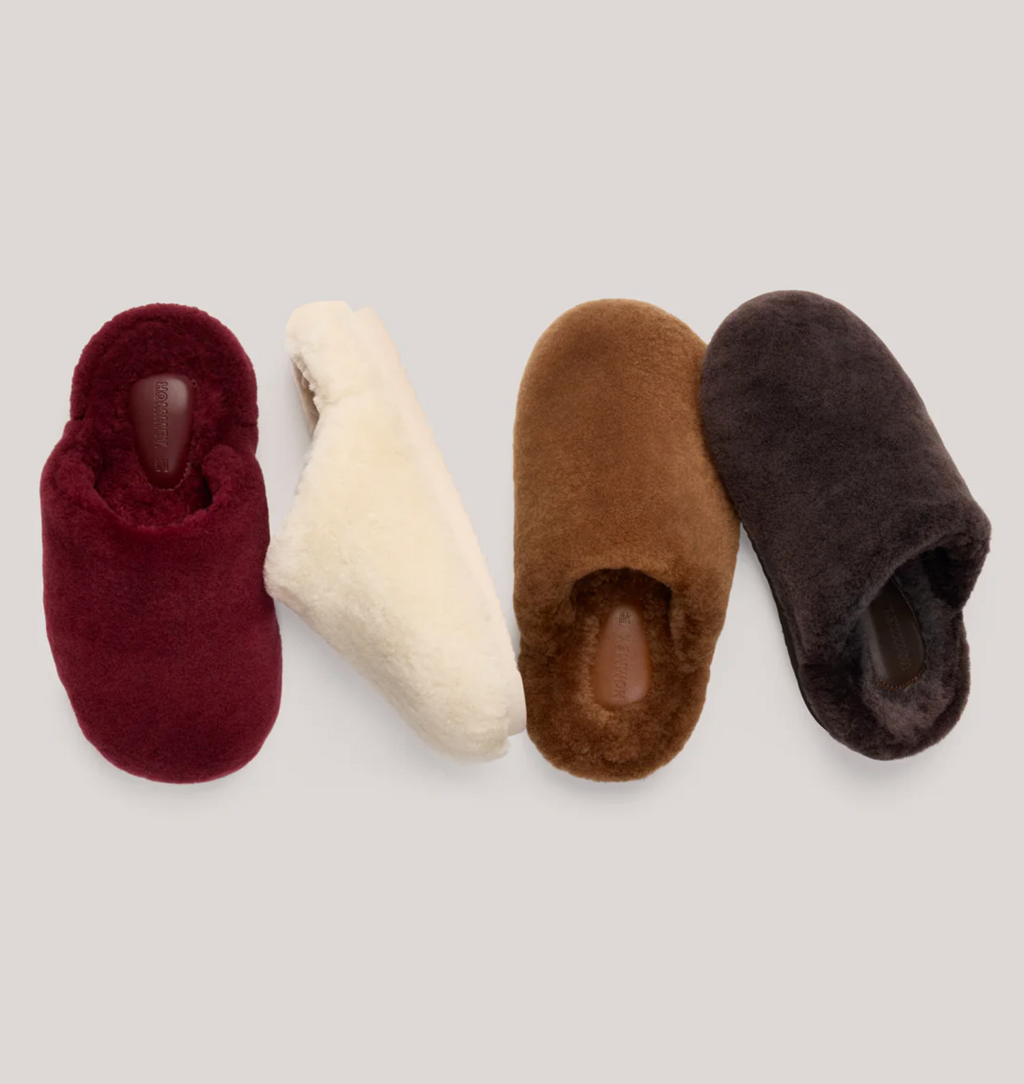 Hommey Sheepskin Slippers